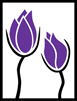 Deli Baker logo - crocuses